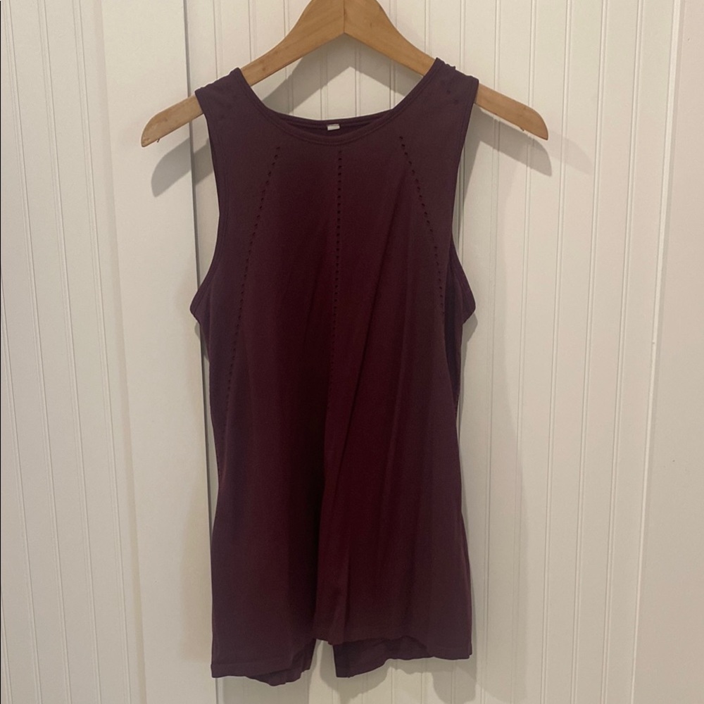 Maroon Athleta Tank